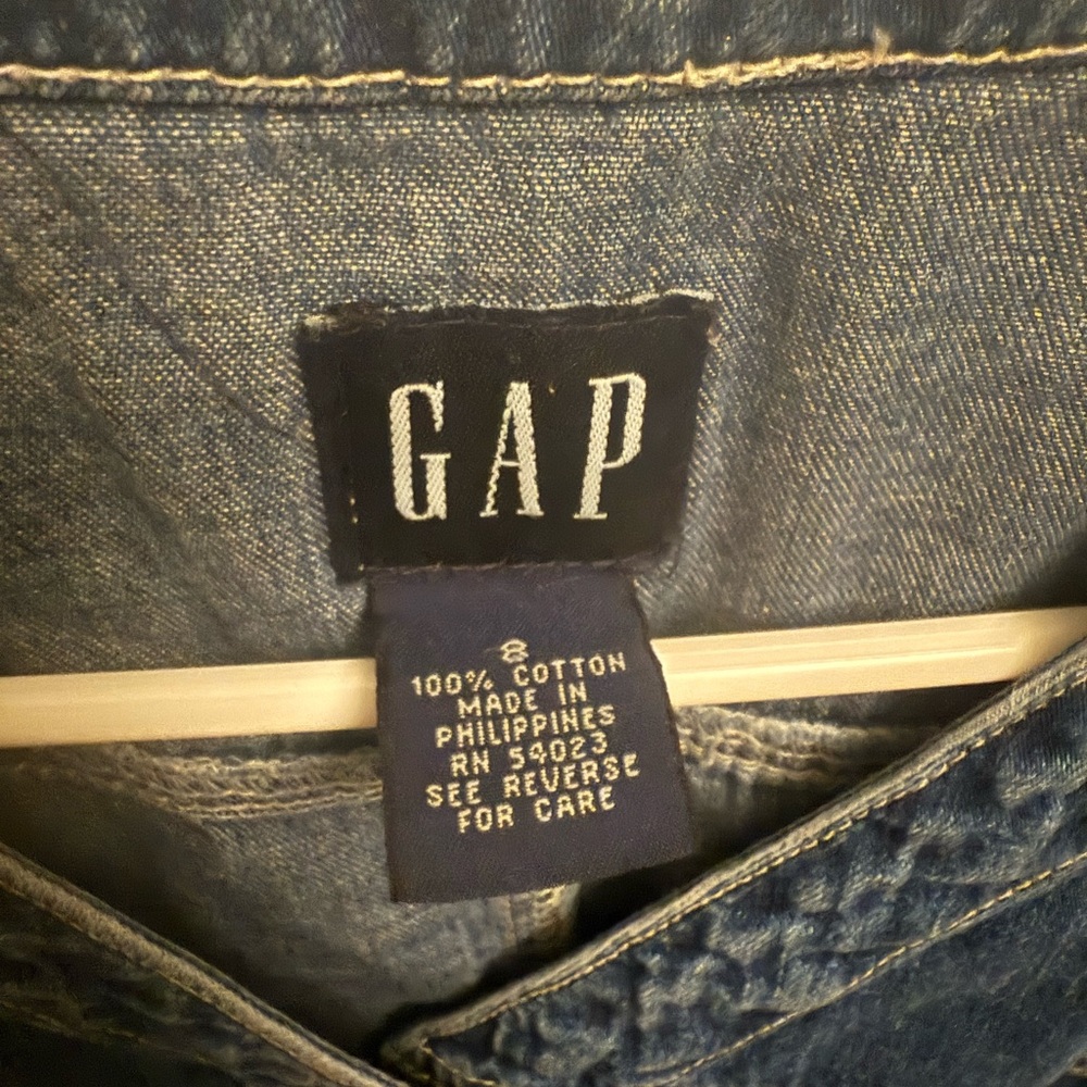 GAP Denim Button-Down Dress - Picture 2 of 2